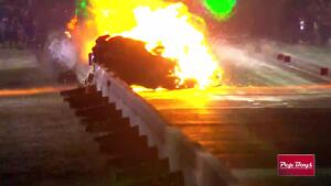 Eric Latino's wild ride during Pro Stock qualifying at Texas Fallnationals