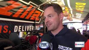 Andrew Hines on lost horsepower in the humidity not the heat