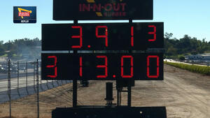 Austin Prock makes first 340-mph Funny Car run at 2024 NHRA Finals