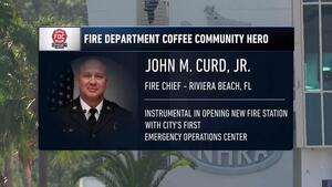 Fire Department Coffee Community Hero