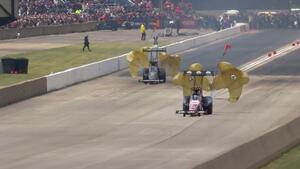 Doug Kalitta is the No. 1 qualifier in Top Fuel at the 2025 Gerber Collision Route 66 NHRA Nationals