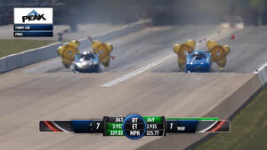 Jack Beckman wins Funny Car at the 2025 Gerber Collision Route 66 NHRA Nationals