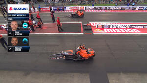 Richard Gadson wins Pro Stock Motorcycle at the 2025 Super Grip NHRA Thunder Valley Nationals