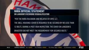 Top Fuel bellhousing bolt situation explained