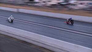 John Hall is the No. 1 qualifier in Pro Stock Motorcycle on Friday of the Muckleshoot Casino Resort NHRA Northwest Nationals