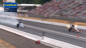 Shawn Langdon wins Top Fuel at the 2025 Muckleshoot Casino Resort NHRA Northwest Nationals