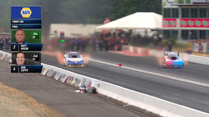Matt Hagan wins Funny Car at the 2025 Muckleshoot Casino Resort NHRA Northwest Nationals
