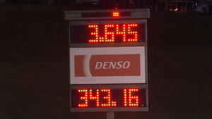 Brittany Force runs 343 mph and is the low qualifier in Top Fuel on Friday of the 2025 Denso NHRA Sonoma Nationals