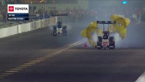 Doug Kalitta is the low qualifier in Top Fuel on Friday of the NAPA Auto Parts NHRA Midwest Nationals