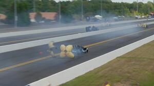 Ron  Capps top-end explosion