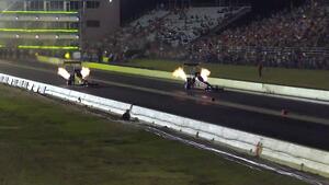 Shawn Langdon is the No. 1 qualifier in Top Fuel on Friday of the Texas NHRA FallNationals