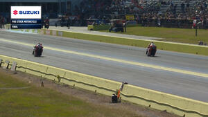 Richard Gadson wins Pro Stock Motorcycle at the 2025 Texas NHRA FallNationals