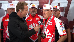 2025 NHRA Mission Foods Top Fuel world champion Doug Kalitta
