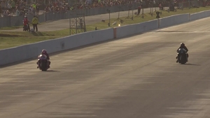 Angie Smith is the No. 1 qualifier in Pro Stock Motorcycle on Friday of the 2026 Amalie Motor Oil NHRA Gatornationals