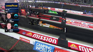 Tony Stewart wins Top Fuel at the 2026 Lucas Oil NHRA Winternationals