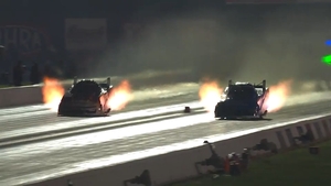 Jack Beckman is the No. 1 qualifier in Funny Car on Friday of the 2026 Cornwell Quality Tools NHRA U.S. Nationals