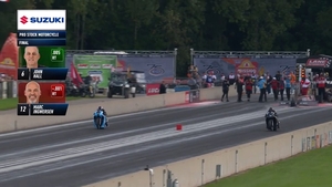 John Hall wins Pro Stock Motorcycle at the 2026 Dodge NHRA Great Lakes Nationals