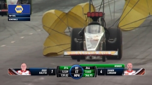Shawn Langdon runs 346 mph at the 2026 Dodge NHRA Great Lakes Nationals