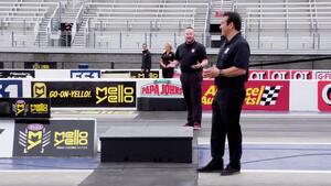 Why it&#039;s tougher to stage at a four-wide drag race