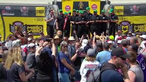 Mike Salinas rewards his team with Harley-Davidson motorcycles