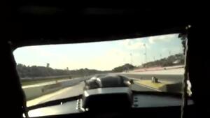 Inside Ron Capps Funny Car with his camera glasses