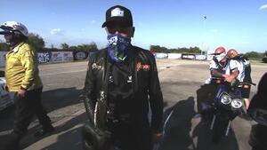 Jerry Savoie wins Pro Stock Motorcycle at the AAA Texas NHRA FallNationals