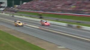 Funny Car fires up ahead of the NHRA New England Nationals