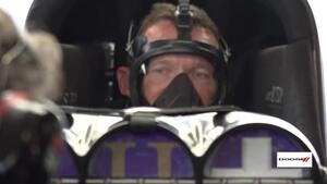 Infinite Hero Dodge Charger crew chief John Medlen walks through the team&#039;s qualifying in St. Louis