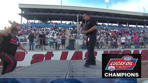 2021 Dodge//SRT NHRA Nationals Super Comp winner Steve Williams