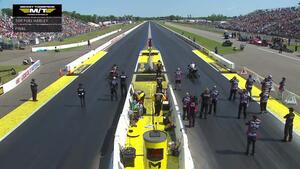 Doug Vancil captures Top Fuel Harley win in Brainerd