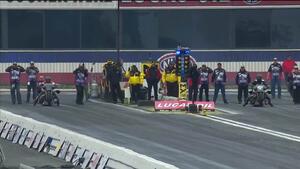 2020 Winternationals Top Fuel Harley winner Randal Andras