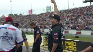 Andrew Hines sets national record, qualifies No. 1 in Pro Stock Motorcycle in Gainesville