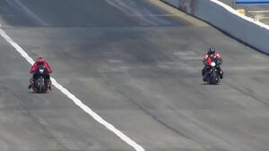 Matt Smith tops Pro Stock Motorcycle field Friday at Auto Club NHRA Finals in Pomona