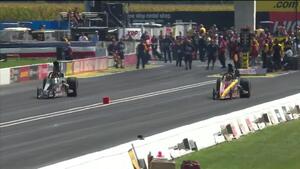 2018 Chevrolet U.S. Nationals Super Comp winner Joe Hessling