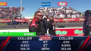 2018 NHRA SpringNationals Super Gas winner Koy Collier