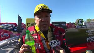 Cruz Pedregon gets first Funny Car win in 90 races at 2018 NGK Spark Plugs NHRA Four-Wide Nationals in Charlotte