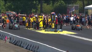 2018 CatSpot NHRA Northwest Nationals Super Comp winner Greg Krause