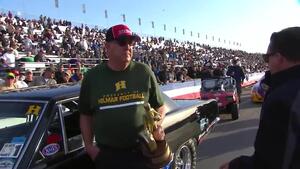 2018 Lucas Oil NHRA Winternationals Stock winner Larry Gilley