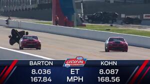 2018 NGK Spark Plugs NHRA Four-Wide Nationals Factory Stock winner Arthur Kohn