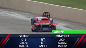 2018 Summit Racing Equipment Nationals Super Gas winner Tim Dimond