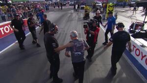 2018 NHRA Toyota Nationals Top Alcohol Funny Car winner Sean Bellemeur