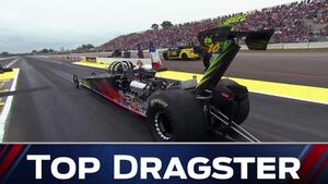 2018 Lucas Oil NHRA Nationals Top Dragster winner Todd Fleck