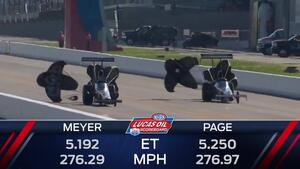 2018 NGK Spark Plugs NHRA Four-Wide Nationals Top Alcohol Dragster winner Megan Meyer