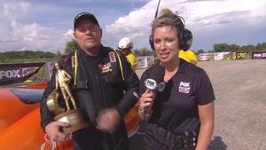 2018 AAA Texas NHRA FallNationals Pro Mod winner Jeremy Ray