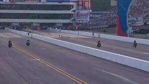 Cory Reed runs one of his fastest speed yet on Friday at #4WideNats