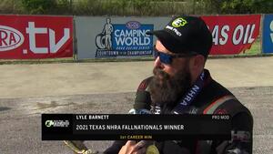 2021 Texas NHRA FallNationals Pro Mod Winner Lyle Barnett