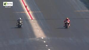 Matt Smith wins in Pro Stock Motorcycle at the 2022 Mile-High Nationals