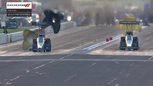 Brittany Force qualifies No. 1 in Top Fuel Friday  at 2022 Lucas Oil NHRA Nationals