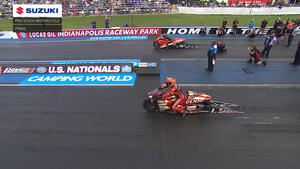 Matt Smith wins Pro Stock Motorcycle at the 2022 Dodge Power Brokers NHRA U.S. Nationals