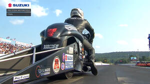 Joey Gladstone wins Pro Stock Motorcycle  at the 2022 Pep Boys NHRA Nationals